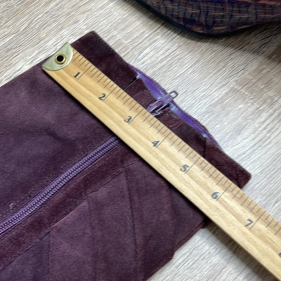 Romenni 80s Vibe Elegant Knee-High Kitten Heel Pointed Toe Boots Suede Snake 36 - Picture 13 of 15